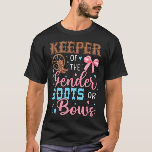 T-shirt Bottes Ou Vaches Drôle Gardien De Genre Bébé Révél