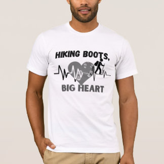 T-shirt Bottes randonnées, Big Heart - Âme d'amour de la n