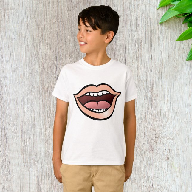T-shirt Bouche ouverte (Créateur téléchargé)