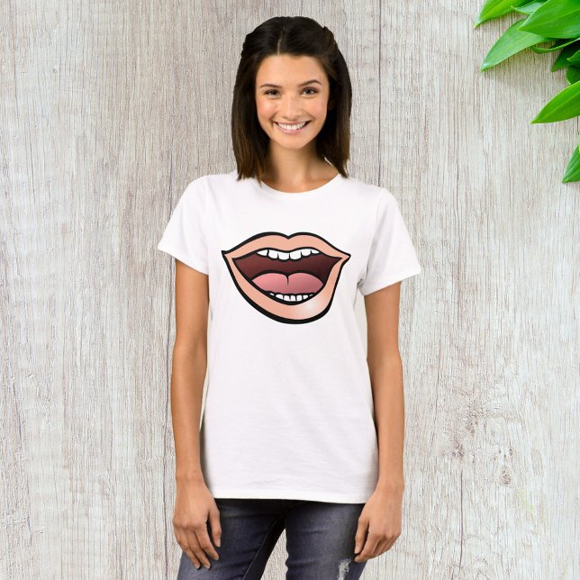 T-shirt Bouche ouverte (Créateur téléchargé)
