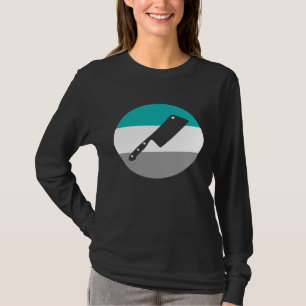 T-shirt Boucher Couteau Retro Cook pour hommes femmes