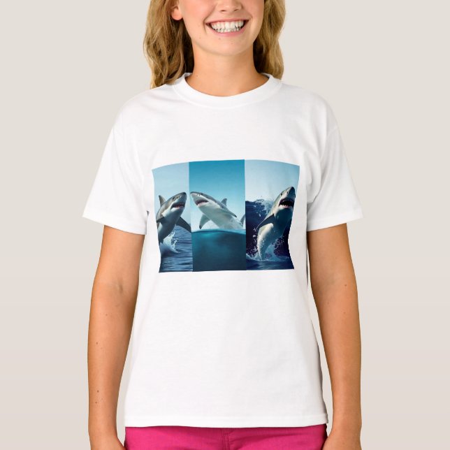 T-shirt Bouchon de requin (Devant)