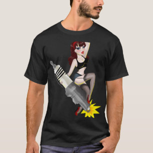 T-shirt Bouchon d'étincelle de miel Garge
