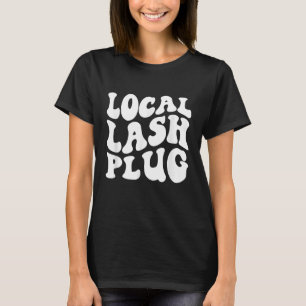 T-shirt Bouchon local de la laisse dire à l'artiste de la 