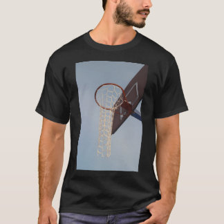 T-shirt Boucle De Basket Basse Angle De Vue
