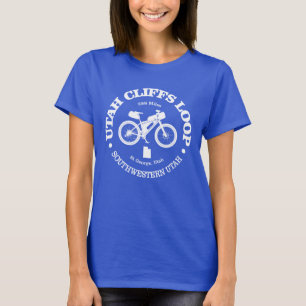 T-shirt Boucle des falaises d'Utah (cyclisme)
