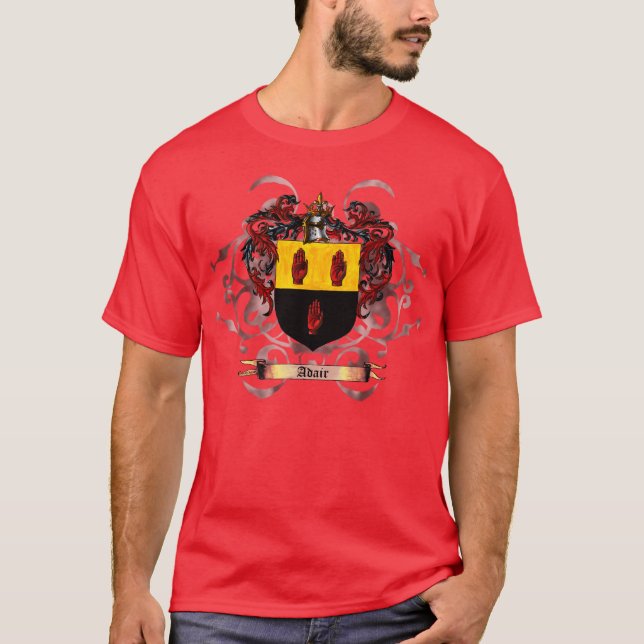 T-shirt Bouclier d'Adair/manteau des bras (Devant)
