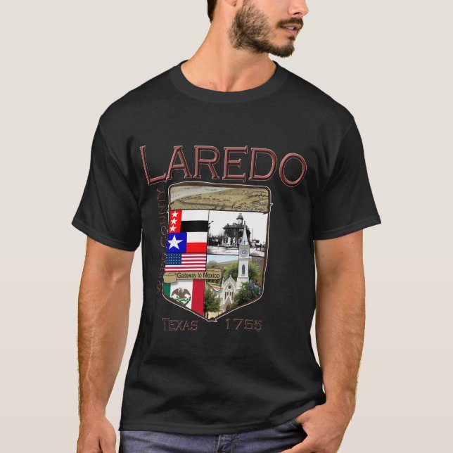 T-shirt Bouclier de Laredo (Devant)
