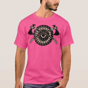 T-shirt Bouclier viking et axes 3