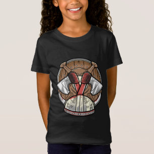 T-Shirt Bouclier Viking - Logo Dessin Animé