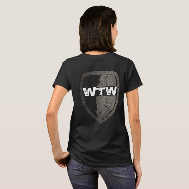 T-shirt Bouclier WTW - À Porter (Dos entier)