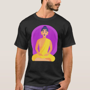 T-shirt Bouddha Gautama Mindfulness Paix Amour Kindness M