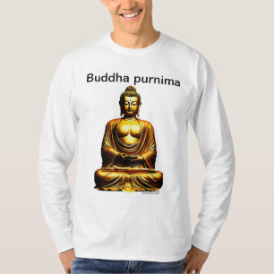 T-shirt Bouddha purnima spéciale paix intérieure.