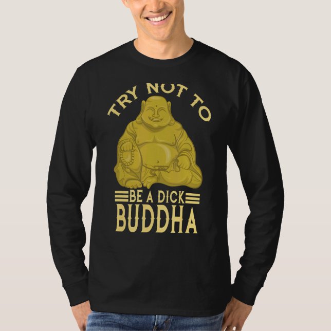 T-shirt Bouddha Sagesse Religion Bouddhisme Méditer (Devant)