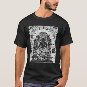 T-shirt Bouddha vert Tara Mantra Bouddha Tibétain Vajrayan