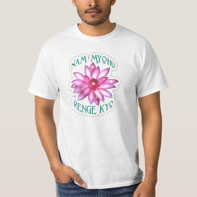T-shirt Bouddhistes pour la paix (Devant)