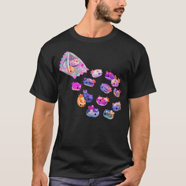 T-shirt Boue de mer de Jelly Bean (Devant)