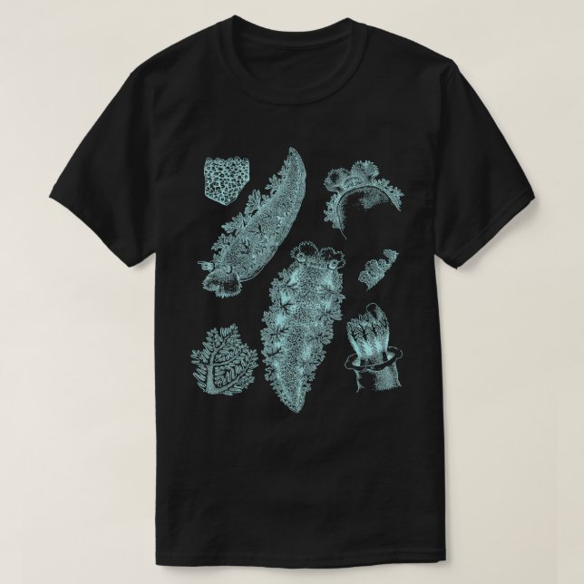 T-shirt Boue de mer Nudibranche (Design devant)