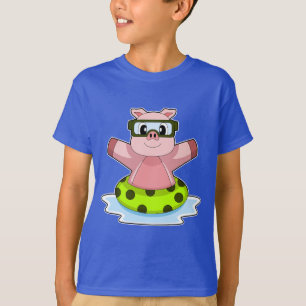 T-shirt Bouée d'été de porc