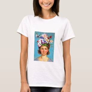 T-shirt "Bouffant en fleurs" Anna - Art & Floral Society