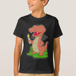 T-shirt Bougie Dragon Halloween