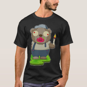 T-shirt Bougie Zombie Halloween