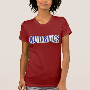 T-shirt BOUGIES en tuiles bleues
