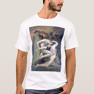 T-shirt Bouguereau - Dante et Virgile au Enfers