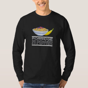 T-shirt Bouillie de céréales Kasha Upma Riz et farine de m