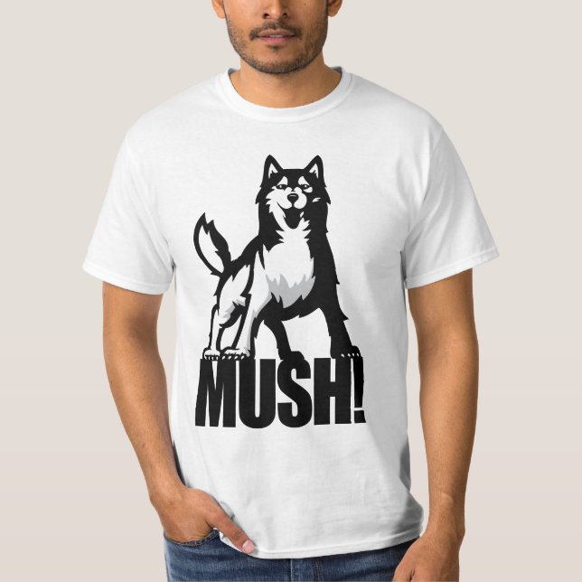 T-shirt Bouillie de maïs enrouée ! (Devant)