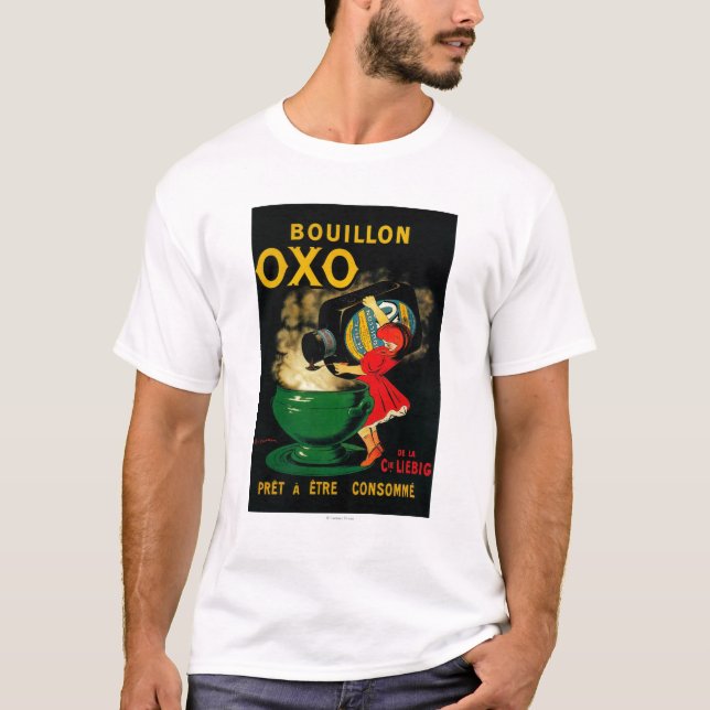 T-shirt Bouillon OXO PoseterEurope vintage (Devant)