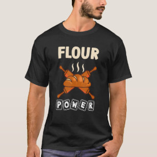 T-shirt Boulangerie à pâte à farine Muffins Cupcakes