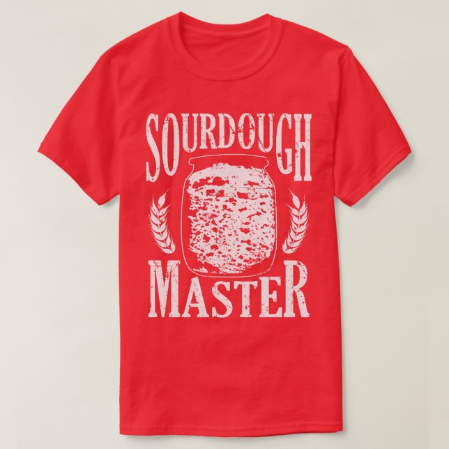 T-shirt boulangerie boulangerie Pain de pâte à pain (Design devant)