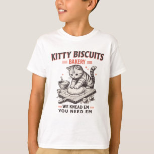 T-shirt Boulangerie de Biscuits Drôles de Chat