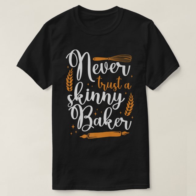 T-shirt Boulangerie de cuisson au four (Design devant)