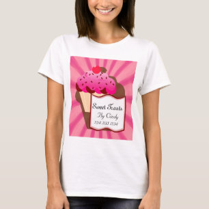 T-shirt Boulangerie douce de petit gâteau