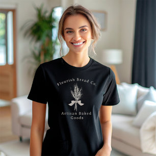 T-shirt Boulangerie Rustique à main de pain