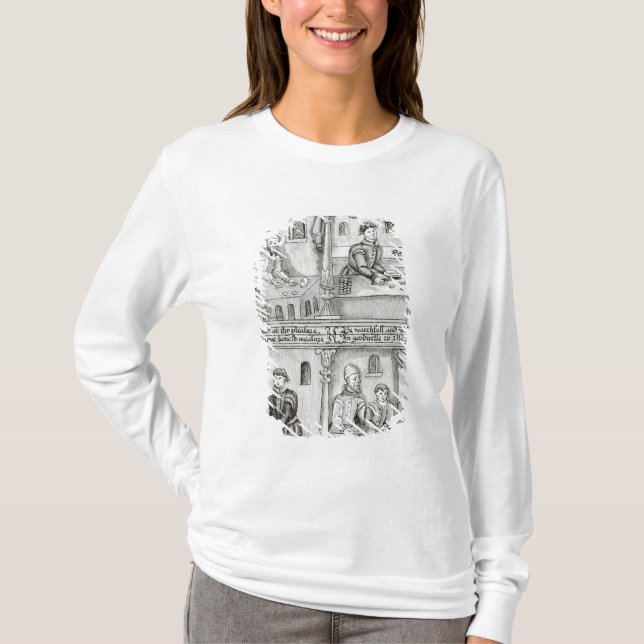 T-shirt Boulangers de York A.D, 1595-96 (Devant)