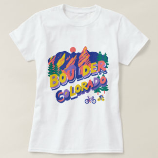 T-shirt Boulder Colorado