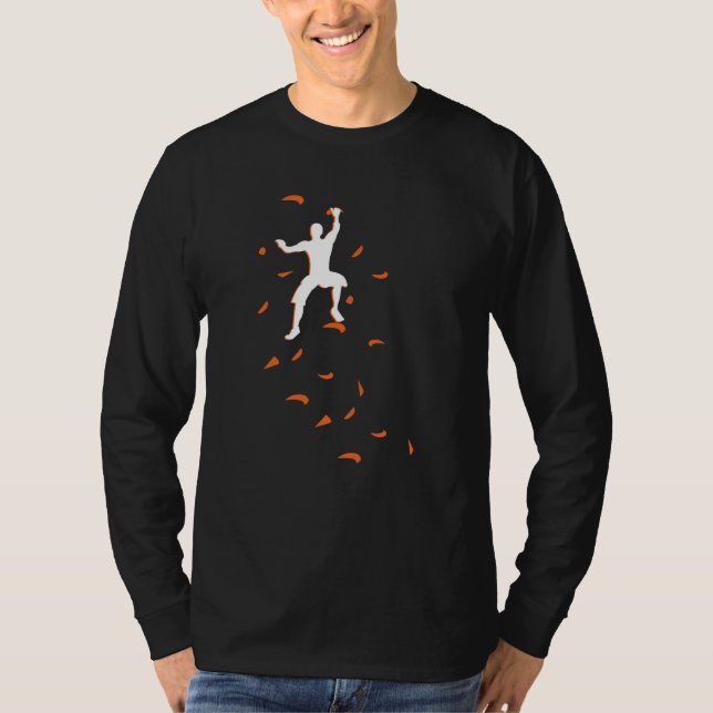 T-shirt Bouldering Boulder Sport Escalade Mur (Devant)