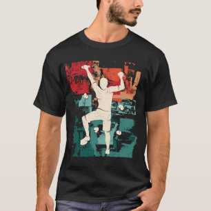 T-shirt Bouldering Mountain Climber Vintage Rock Escalade