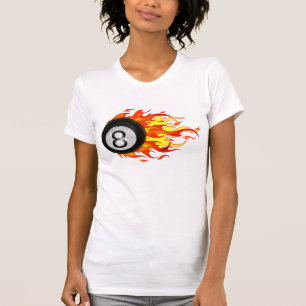 T-shirt Boule 8 de flamber