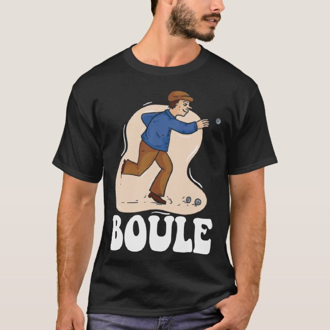 T-shirt Boule Balls For Boulder Petanque Boules Ball  4 (Devant)
