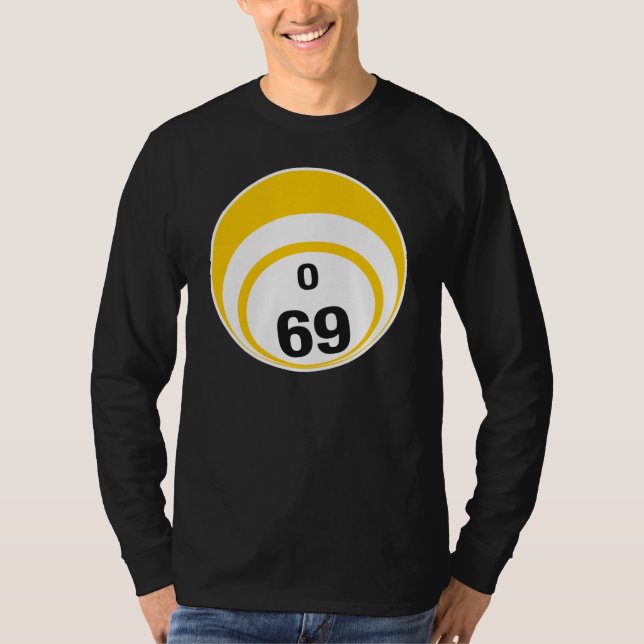 T-shirt Boule de bingo-test d'O 69 (Devant)
