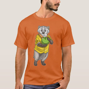 T-shirt Boule de bowling Badger Bowling