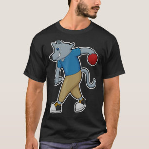 T-shirt Boule de bowling de chien Sports