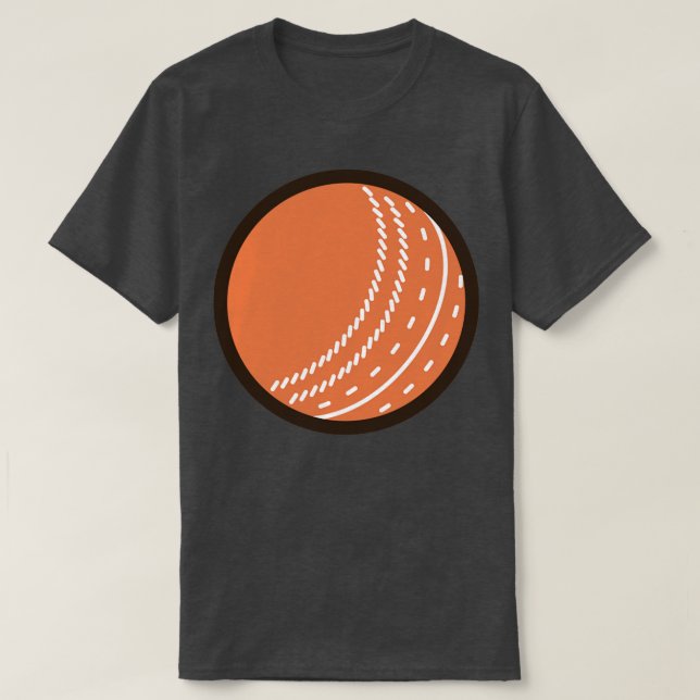 T-shirt Boule de cricket (Design devant)