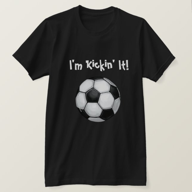 T-shirt Boule de football (Design devant)