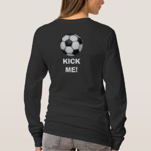 T-shirt Boule De Football, Battez-Moi ! Chemise dames