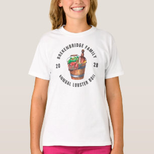 T-shirt Boule de homard Fête annuelle de Jardin familial